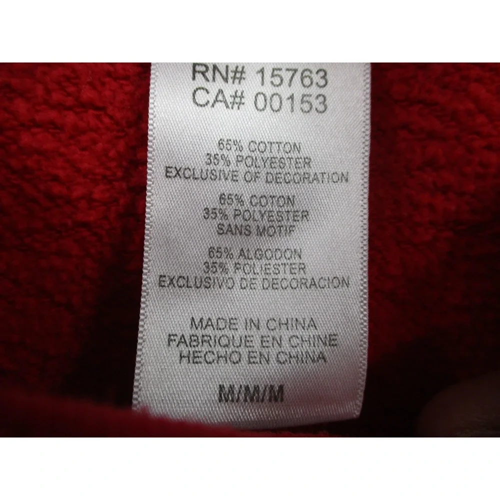 Champion Georgia Bulldogs Sweatshirt Womens Medium Red Crewneck Pullover NCAA - Picture 5 of 11